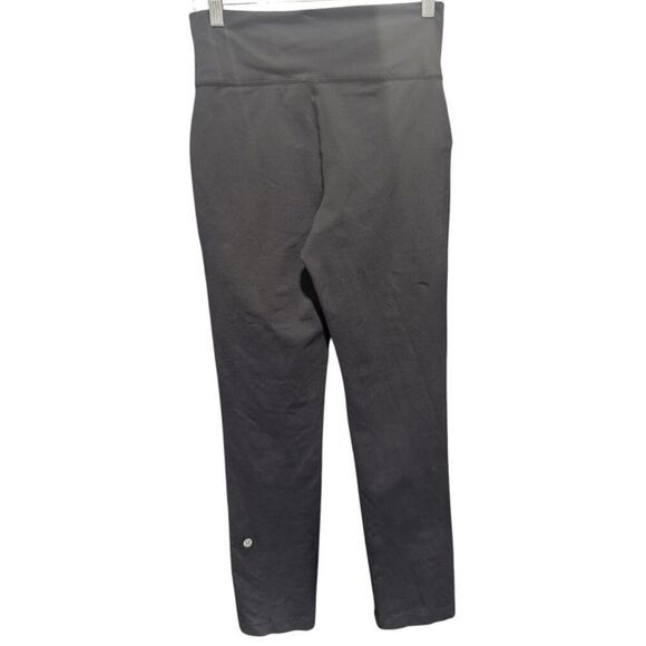 LULULEMON ATHLETICA Skinny Will Pant 'Full-On Luon' In Black Size 6 - Picture 4 of 4